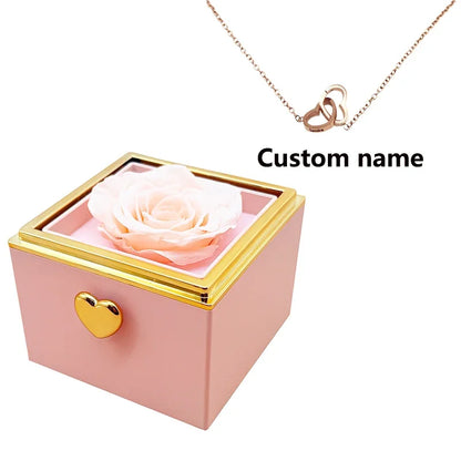Eternal Rose Keepsake Necklace