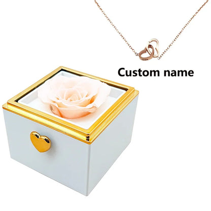 Eternal Rose Keepsake Necklace