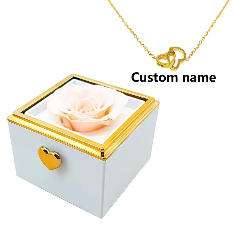 Eternal Rose Keepsake Necklace
