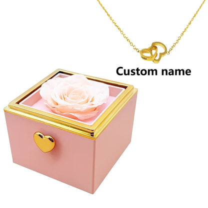 Eternal Rose Keepsake Necklace