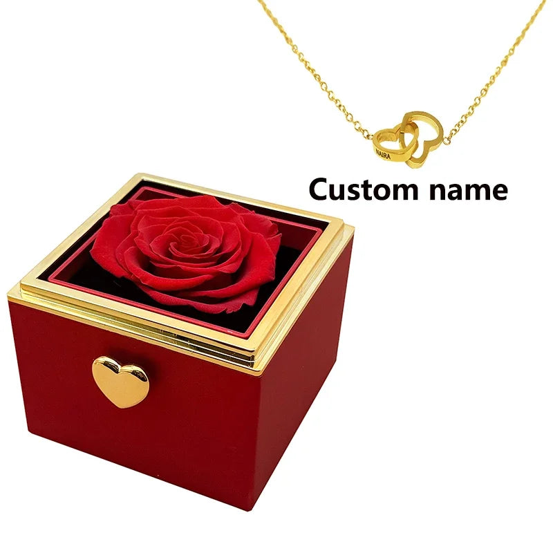 Eternal Rose Keepsake Necklace
