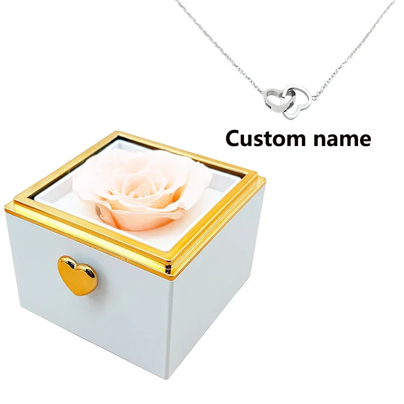 Eternal Rose Keepsake Necklace