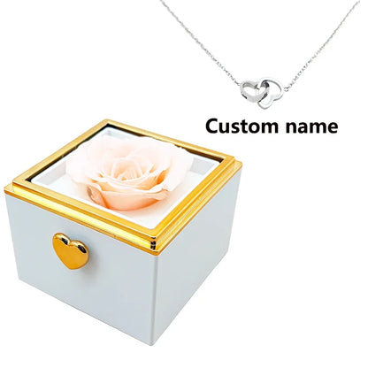 Eternal Rose Keepsake Necklace