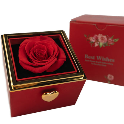 Eternal Rose Keepsake Necklace